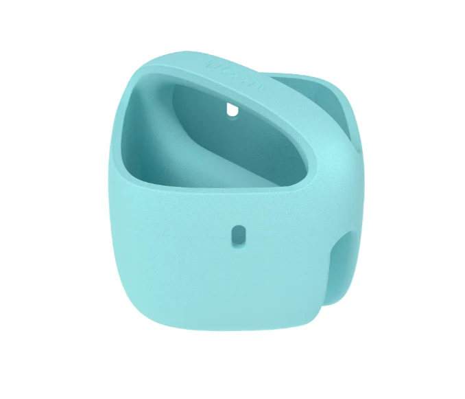 Woom POP Kids' Bike Basket, Bubble Gum Blue