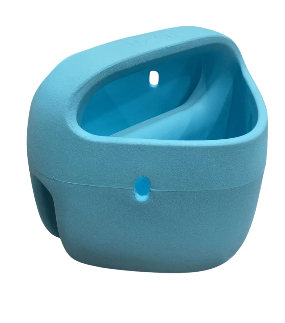 Woom POP Kids' Bike Basket, Bubble Gum Blue