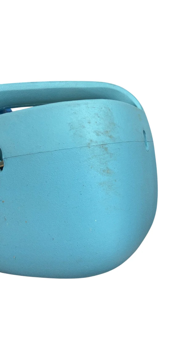Woom POP Kids' Bike Basket, Bubble Gum Blue - Image 3