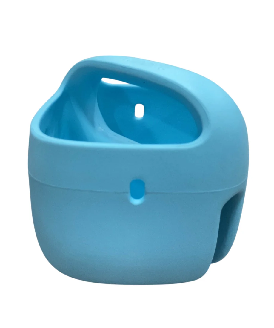 Woom POP Kids' Bike Basket, Bubble Gum Blue