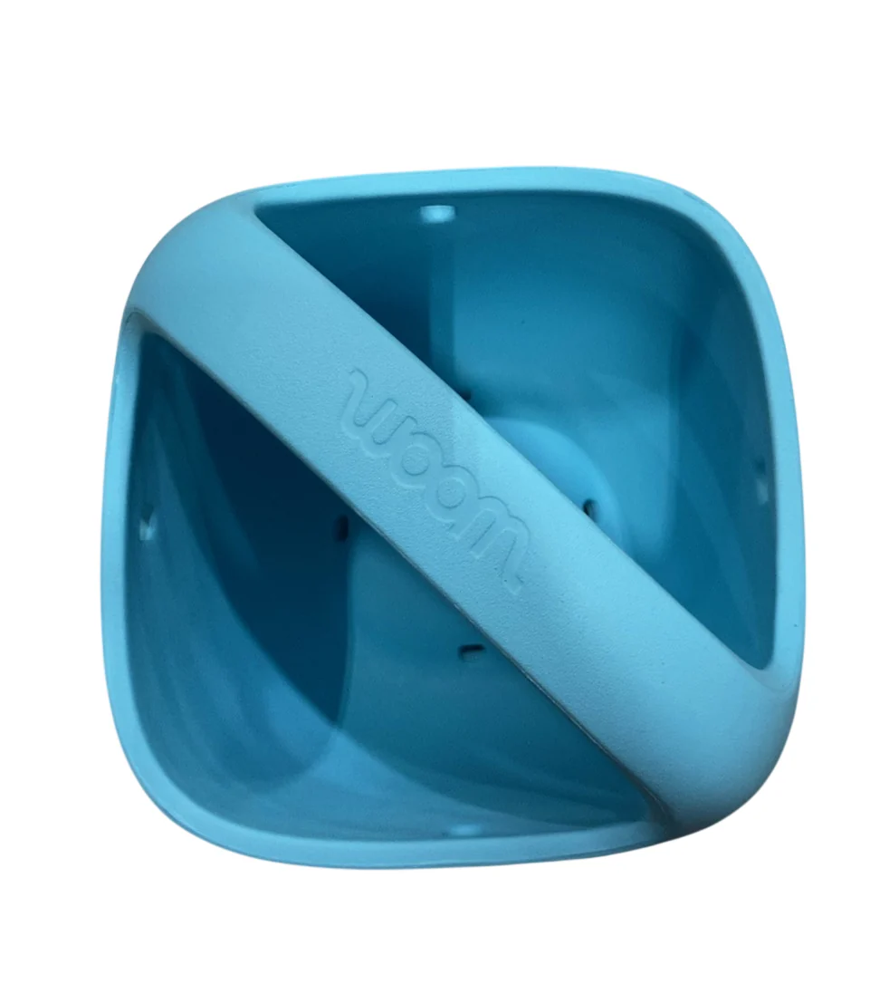 Woom POP Kids' Bike Basket, Bubble Gum Blue - Image 2