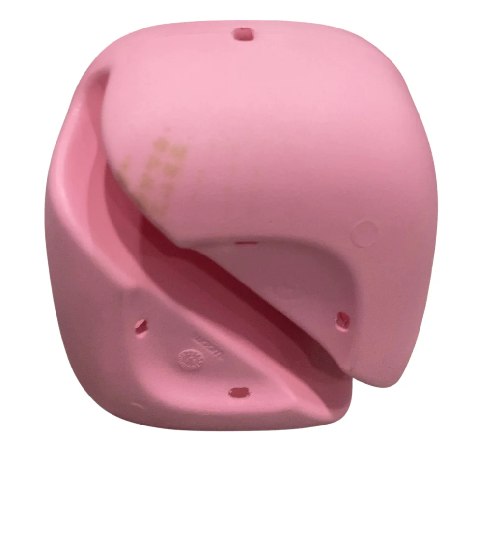 Woom POP Kids' Bike Basket, Marshmallow Pink - Image 2