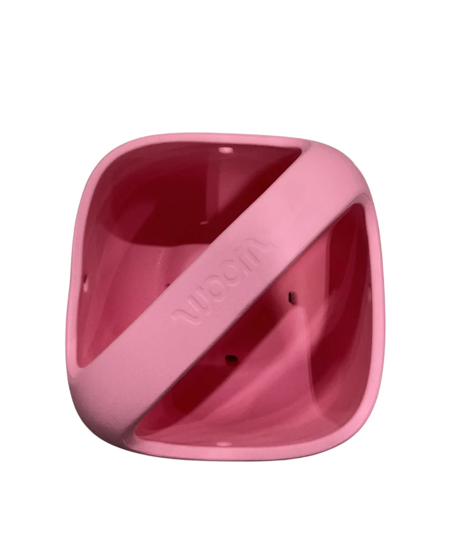 Woom POP Kids' Bike Basket, Marshmallow Pink - Image 3