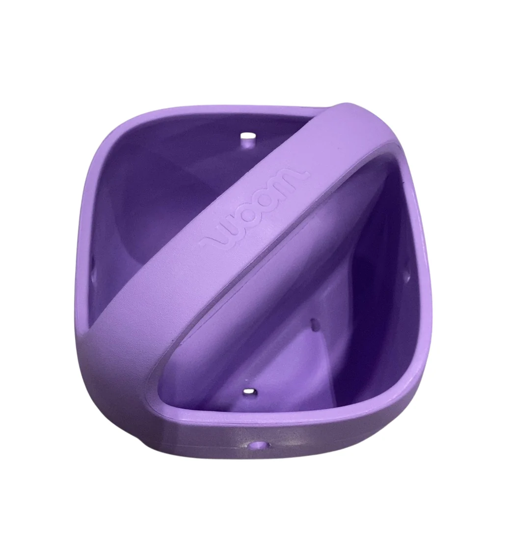 Woom POP Kids' Bike Basket, Wild Violet - Image 2