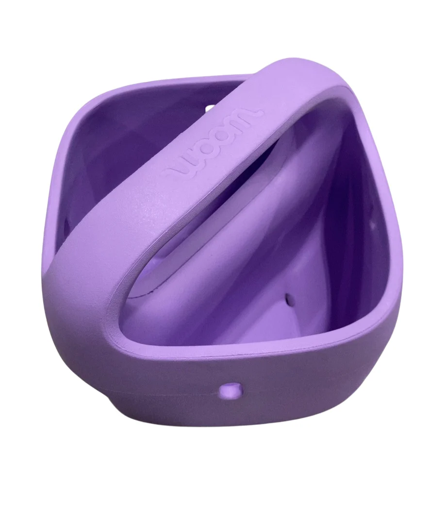 Woom POP Kids' Bike Basket, Wild Violet - Image 2