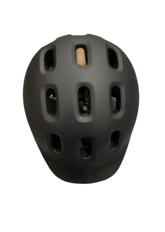 Woom Ready Kids Helmet, Charcoal Metallic, Medium, Without Light - Image 2