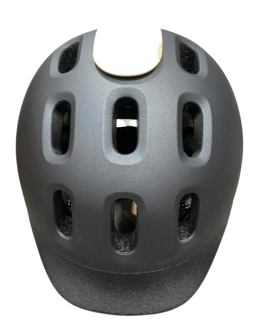 Woom Ready Kids Helmet, Charcoal Metallic, Medium, Without Light - Image 2