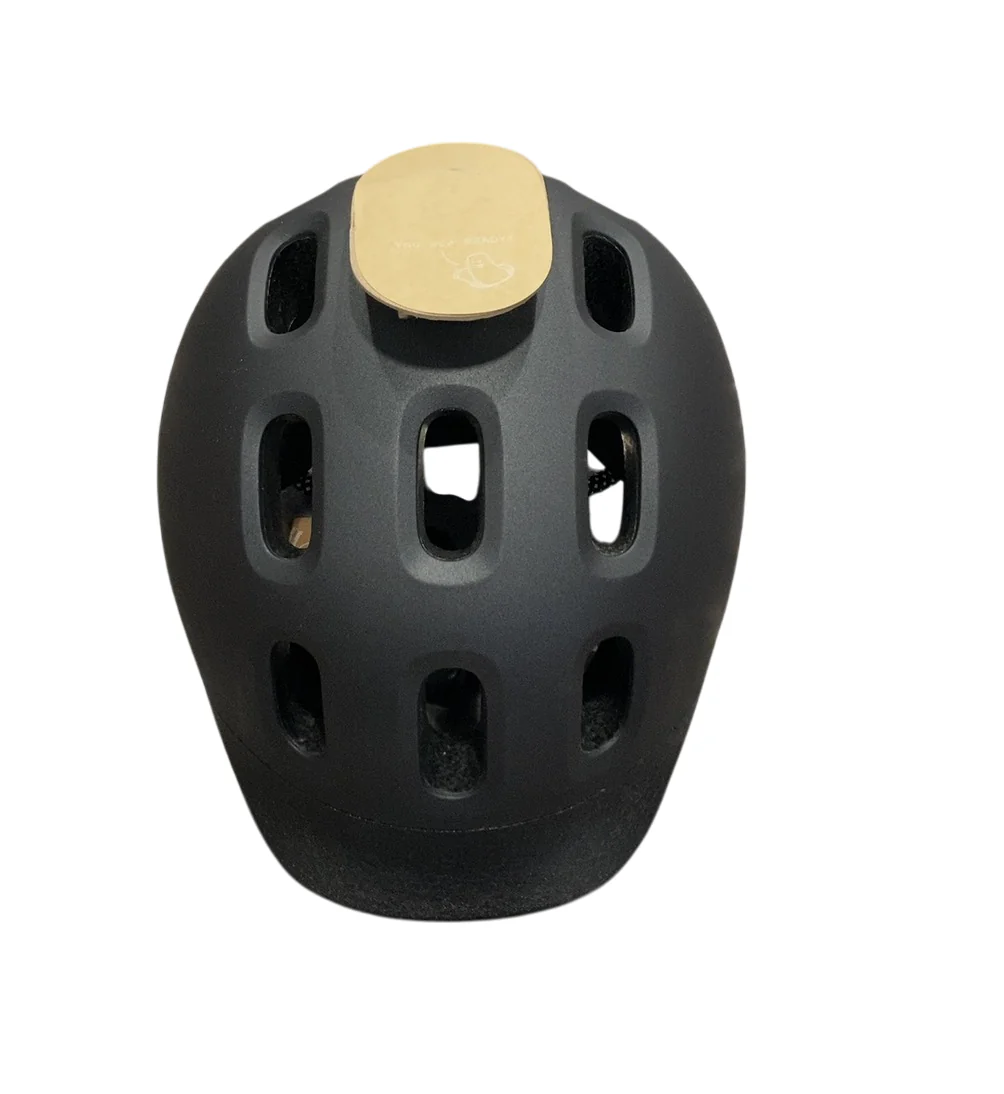 Woom Ready Kids Helmet, Charcoal Metallic, Without Light, XSmall - Image 3