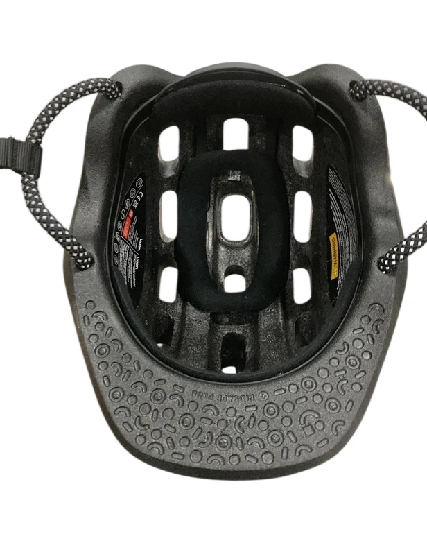 Woom Ready Kids Helmet, Charcoal Metallic, Without Light, XSmall - Image 4
