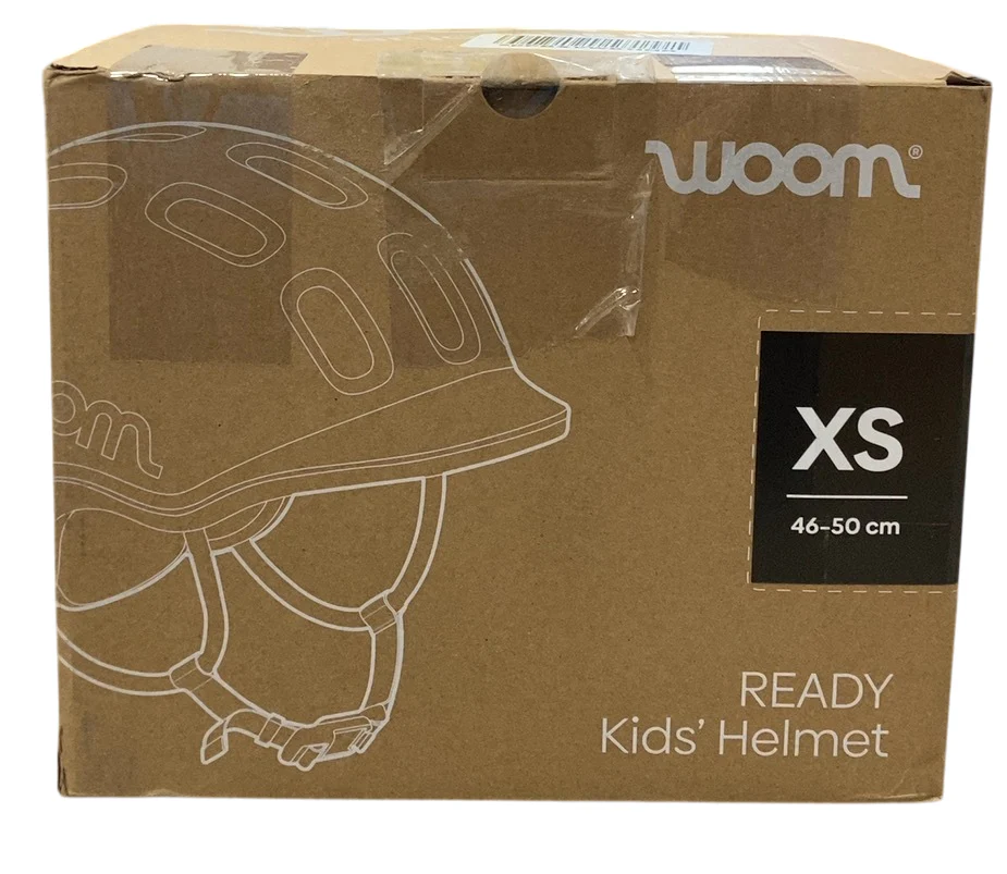 Woom Ready Kids Helmet, Charcoal Metallic, Without Light, XSmall - Image 2