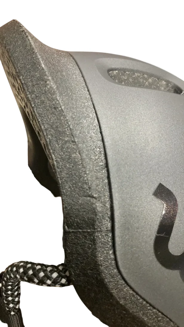 Woom Ready Kids Helmet, Charcoal Metallic, Without Light, XSmall - Image 4