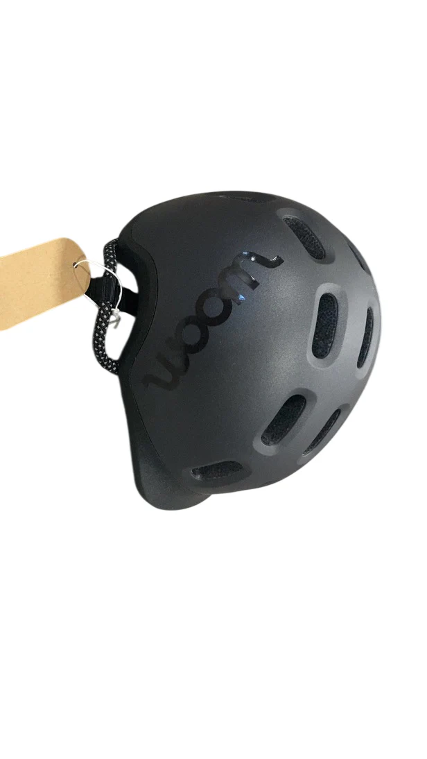 Woom Ready Kids Helmet, Charcoal Metallic, Without Light, XSmall - Image 2