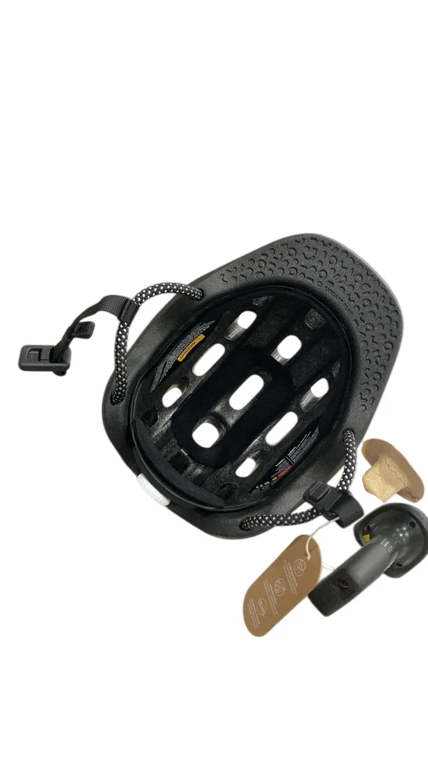 Woom Ready Kids Helmet, Charcoal Metallic, Without Light, XSmall - Image 3