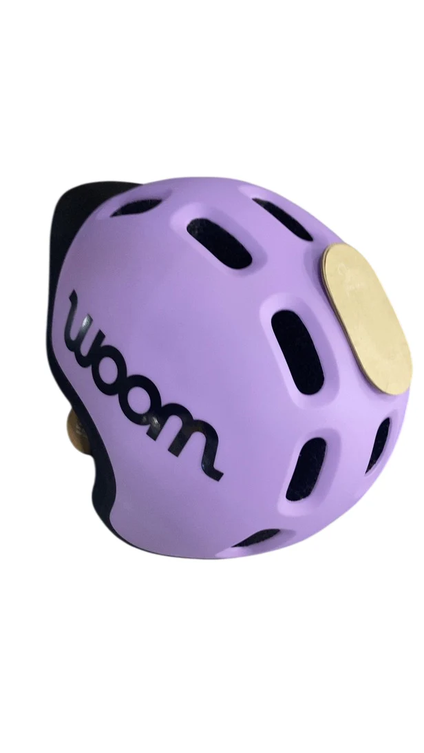 Woom Ready Kids Helmet, Lilac, Medium, Without Light - Image 2