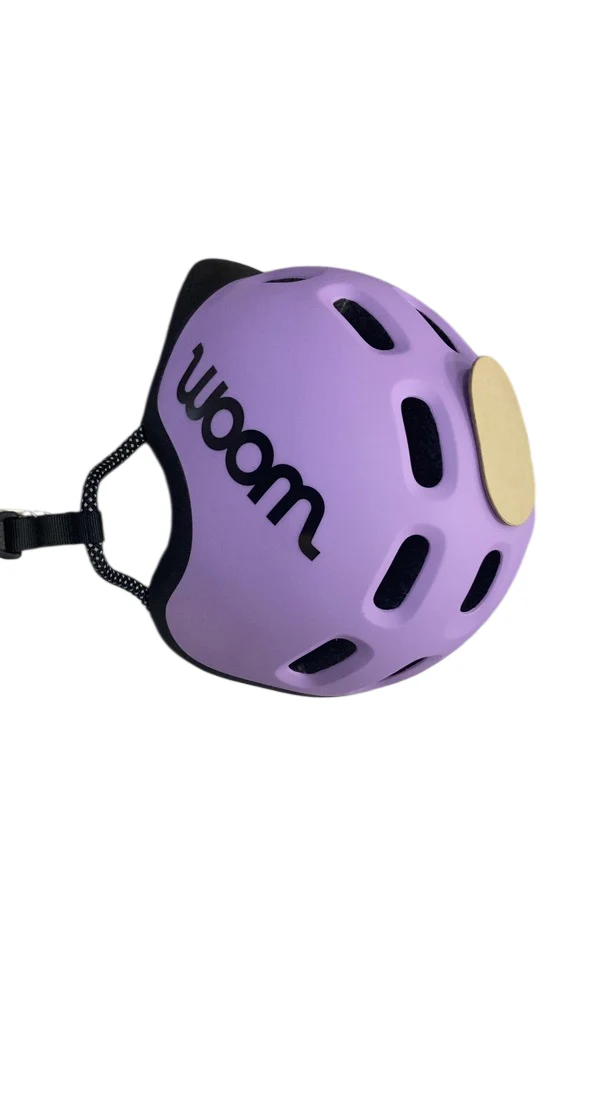 Woom Ready Kids Helmet, Lilac, Medium, Without Light - Image 2