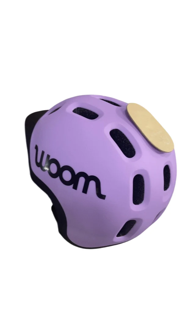 Woom Ready Kids Helmet, Lilac, Medium, Without Light - Image 2