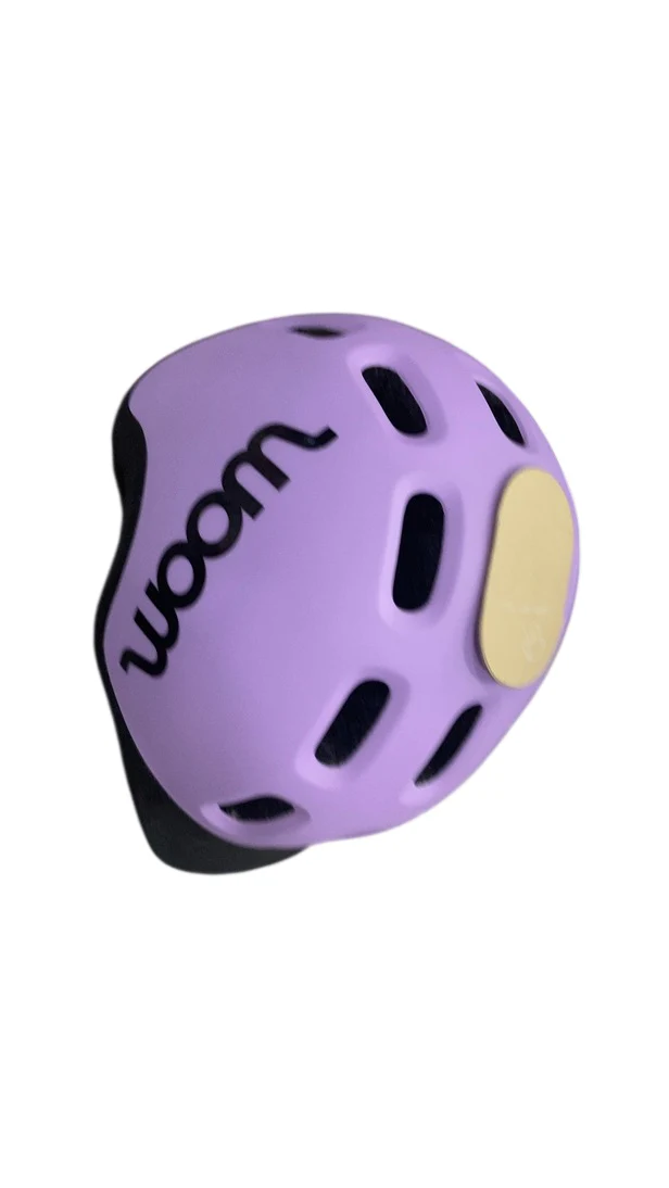 Woom Ready Kids Helmet, Lilac, Medium, Without Light - Image 2