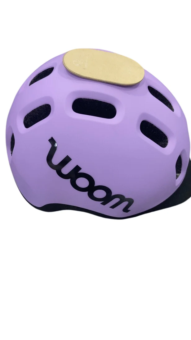 Woom Ready Kids Helmet, Lilac, Medium, Without Light