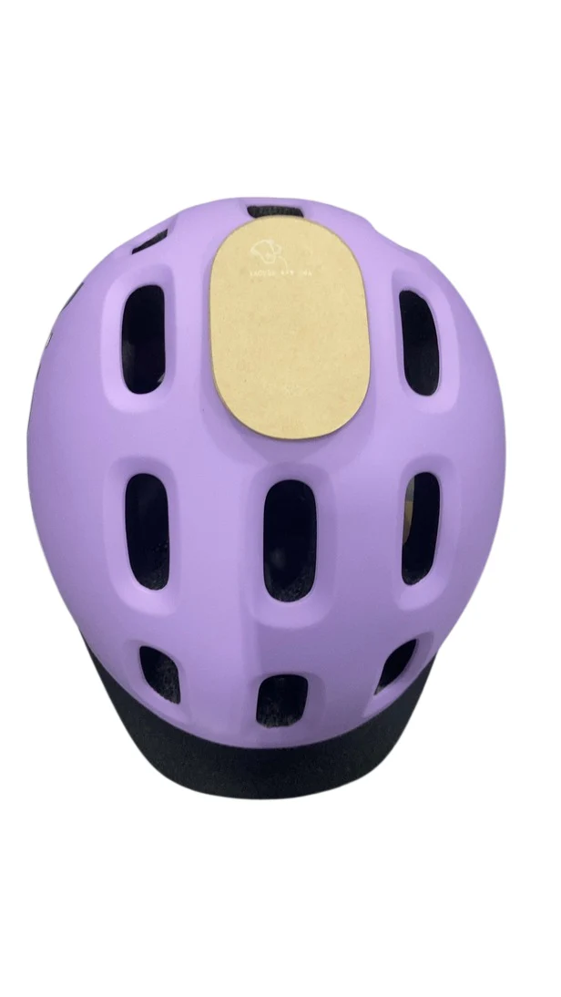 Woom Ready Kids Helmet, Lilac, Medium, Without Light - Image 3