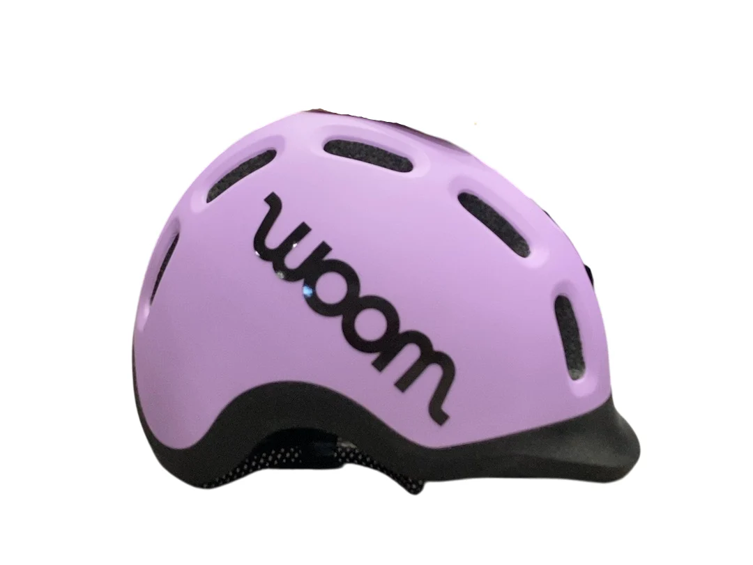 Woom Ready Kids Helmet, Lilac, Small, Without Light - Image 2