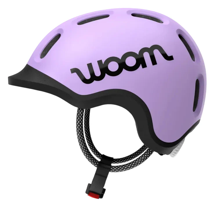 Woom Ready Kids Helmet, Lilac, Without Light, XSmall - Image 2