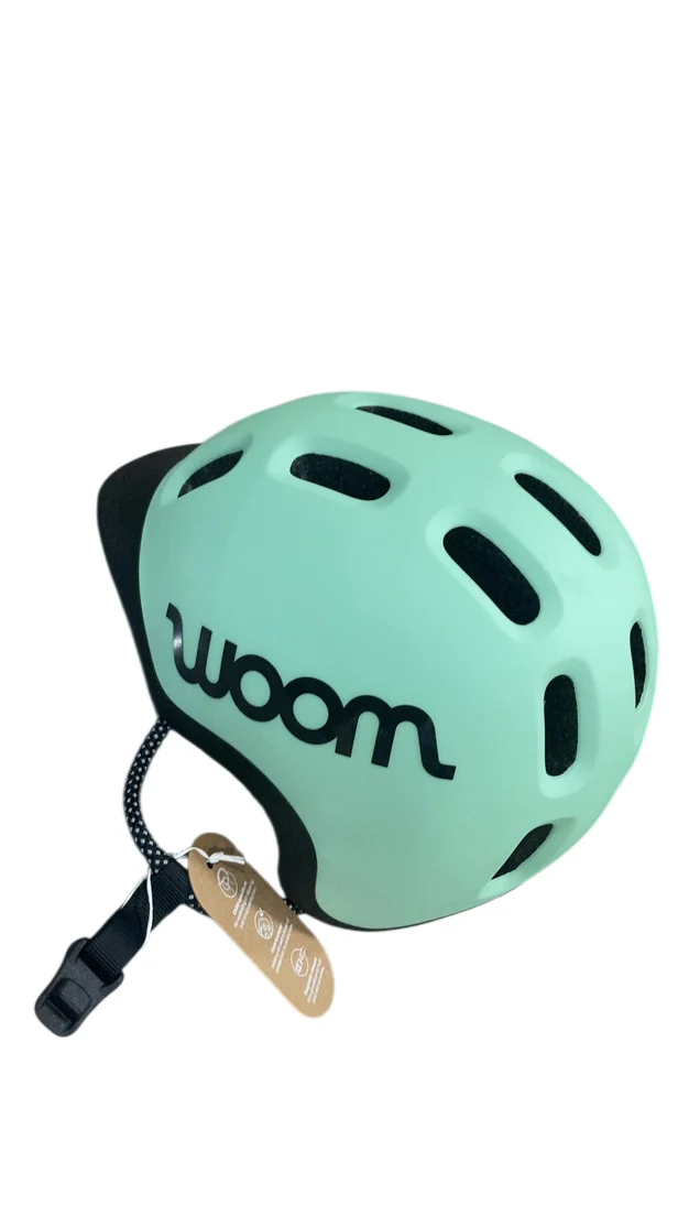 Woom Ready Kids Helmet, Medium, Mint, Without Light