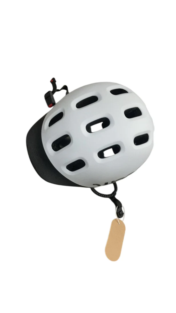 Woom Ready Kids Helmet, Medium, Pale Grey, Without Light - Image 2