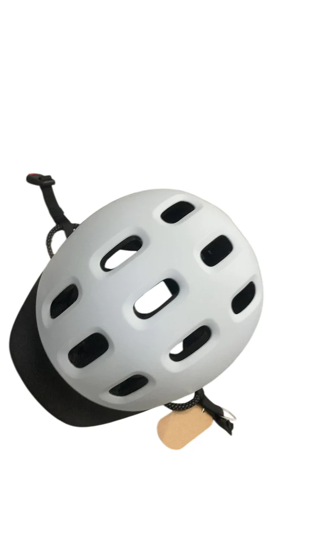 Woom Ready Kids Helmet, Medium, Pale Grey, Without Light - Image 2