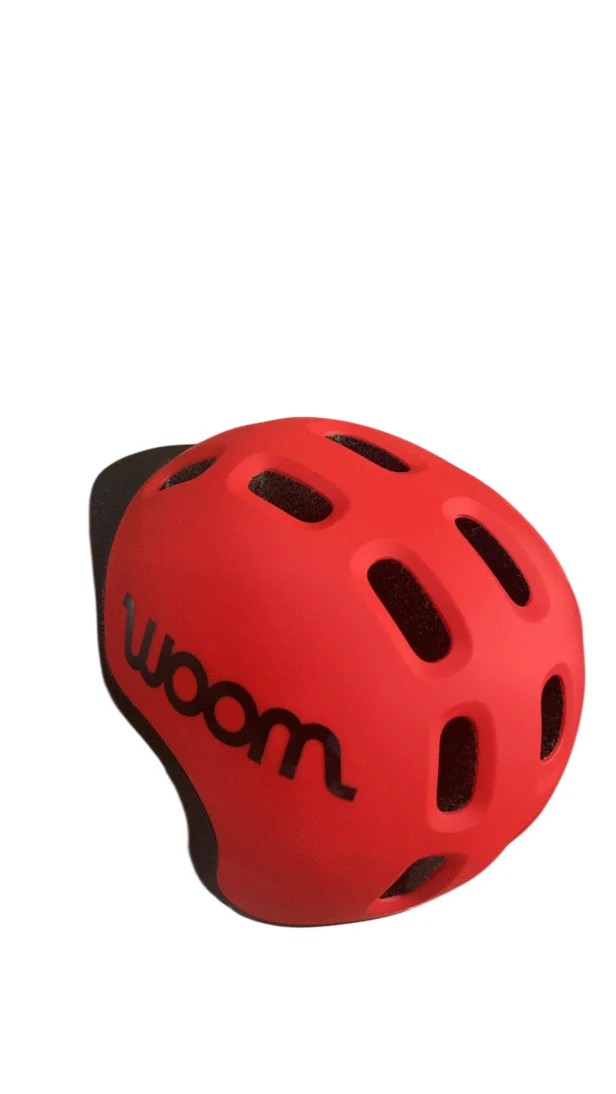Woom Ready Kids Helmet, Medium, Without Light, Woom Red - Image 2