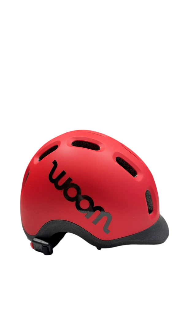 Woom Ready Kids Helmet, Medium, Without Light, Woom Red - Image 3