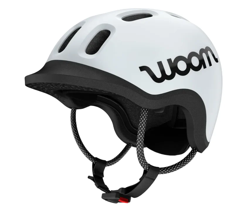 Woom Ready Kids Helmet, Pale Grey, Small, Without Light