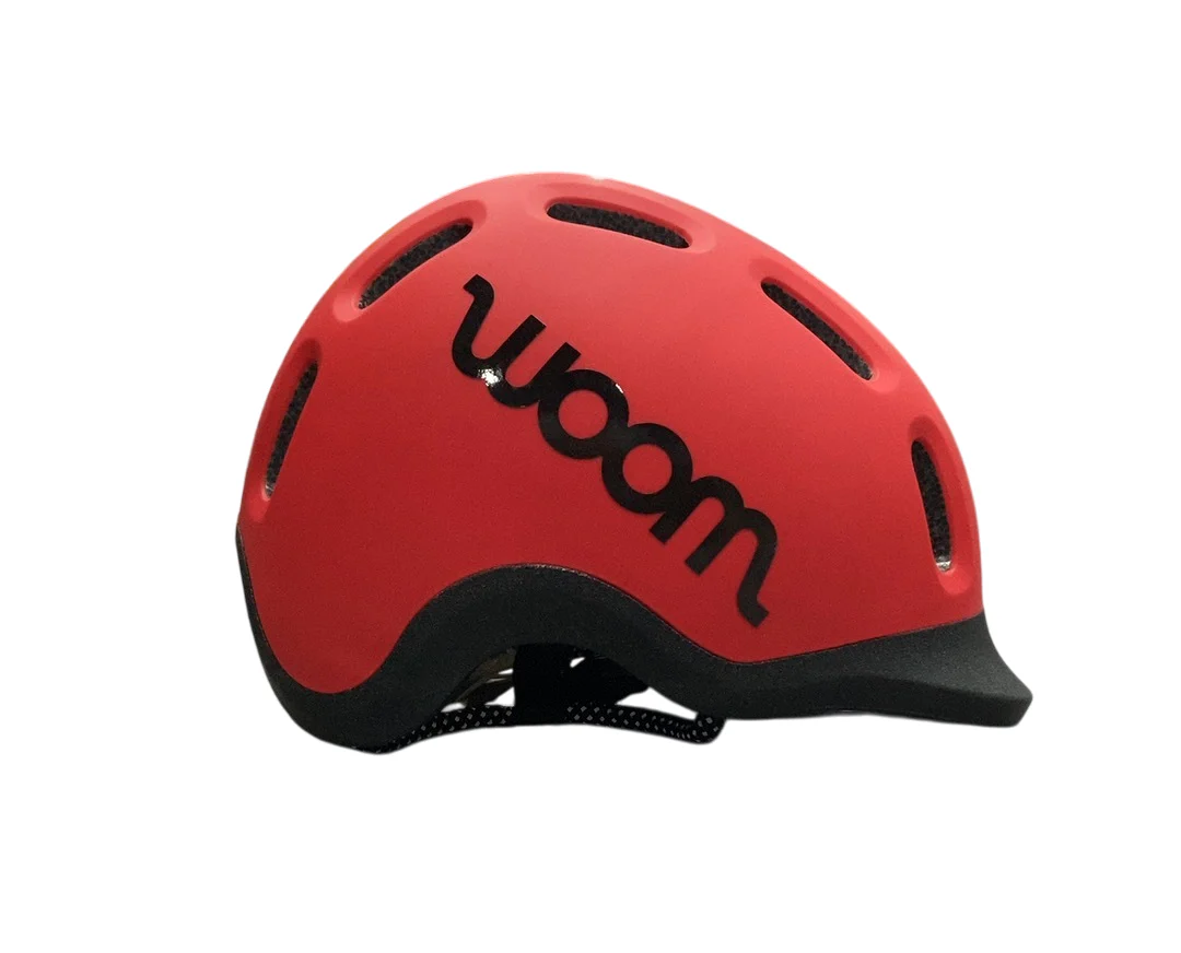 Woom Ready Kids Helmet, Small, Without Light, Woom Red - Image 2
