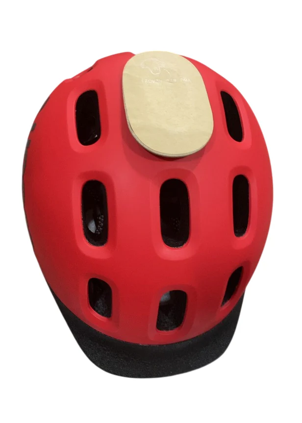 Woom Ready Kids Helmet, Small, Without Light, Woom Red - Image 3