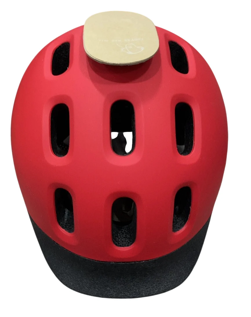 Woom Ready Kids Helmet, Without Light, Woom Red, XSmall - Image 2
