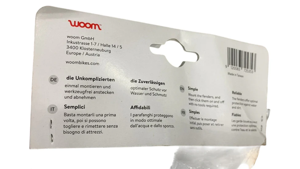 Woom Snap Click-On Mudguards, Woom 6 - Image 4
