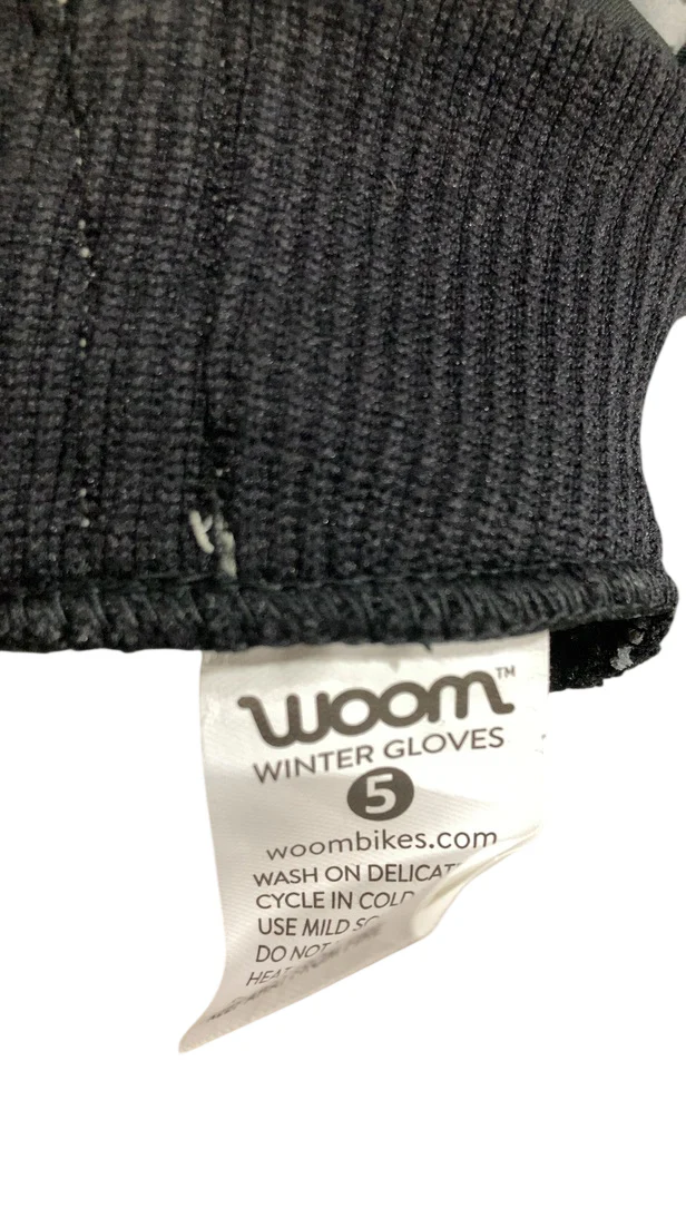 Woom TENS Bike Gloves, 5(11.5 cm), Black - Image 5