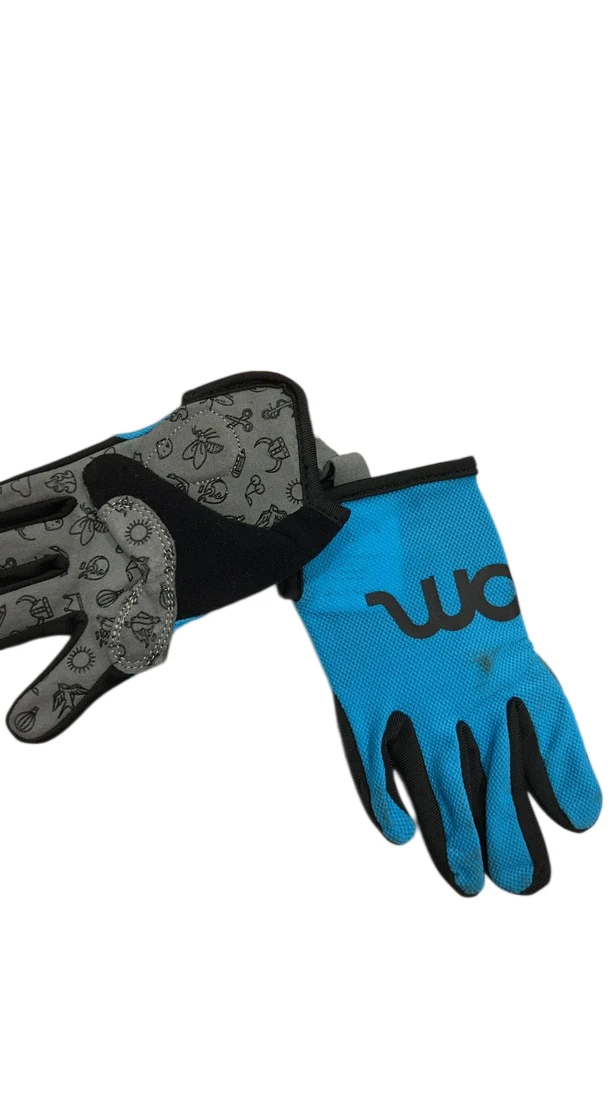Woom TENS Bike Gloves, 5(11.5 cm), Sky Blue - Image 3