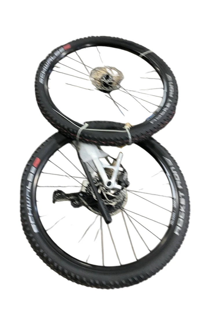 Woom UP 6 Electric Mountain Bike, Electric Blue - Image 10