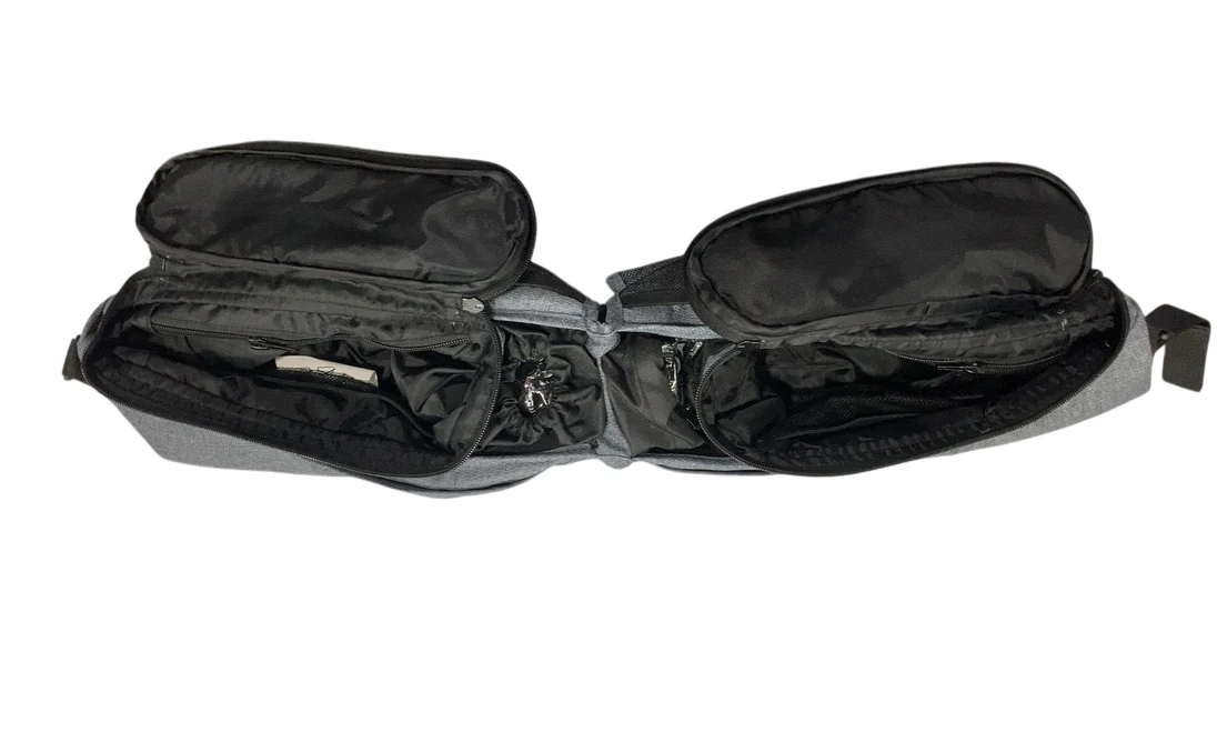Zoe Double Stroller Organizer, Ocean - Image 2