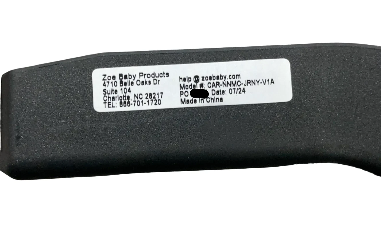 Zoe Journey Car Seat Adapter for Nuna, Maxi Cosi, Cybex, Britax, Black - Image 4