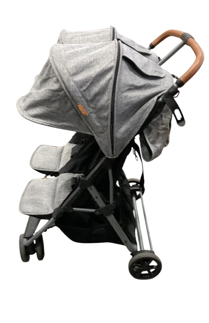 Zoe The Twin V2 Double Stroller, 2024, Luxe Grey - Image 3