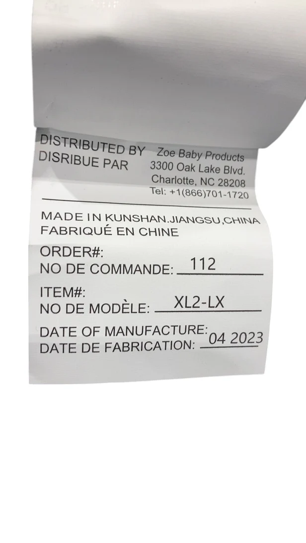 Zoe The Twin V2 Double Stroller, 2024, Luxe Grey - Image 8