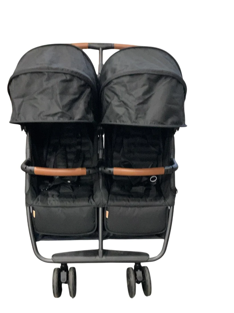 Zoe The Twin V2 Double Stroller, 2025, Black