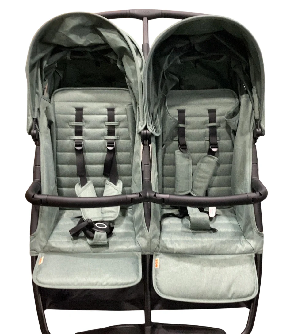 Zoe The Twin V2 Double Stroller, 2025, Forest - Image 4