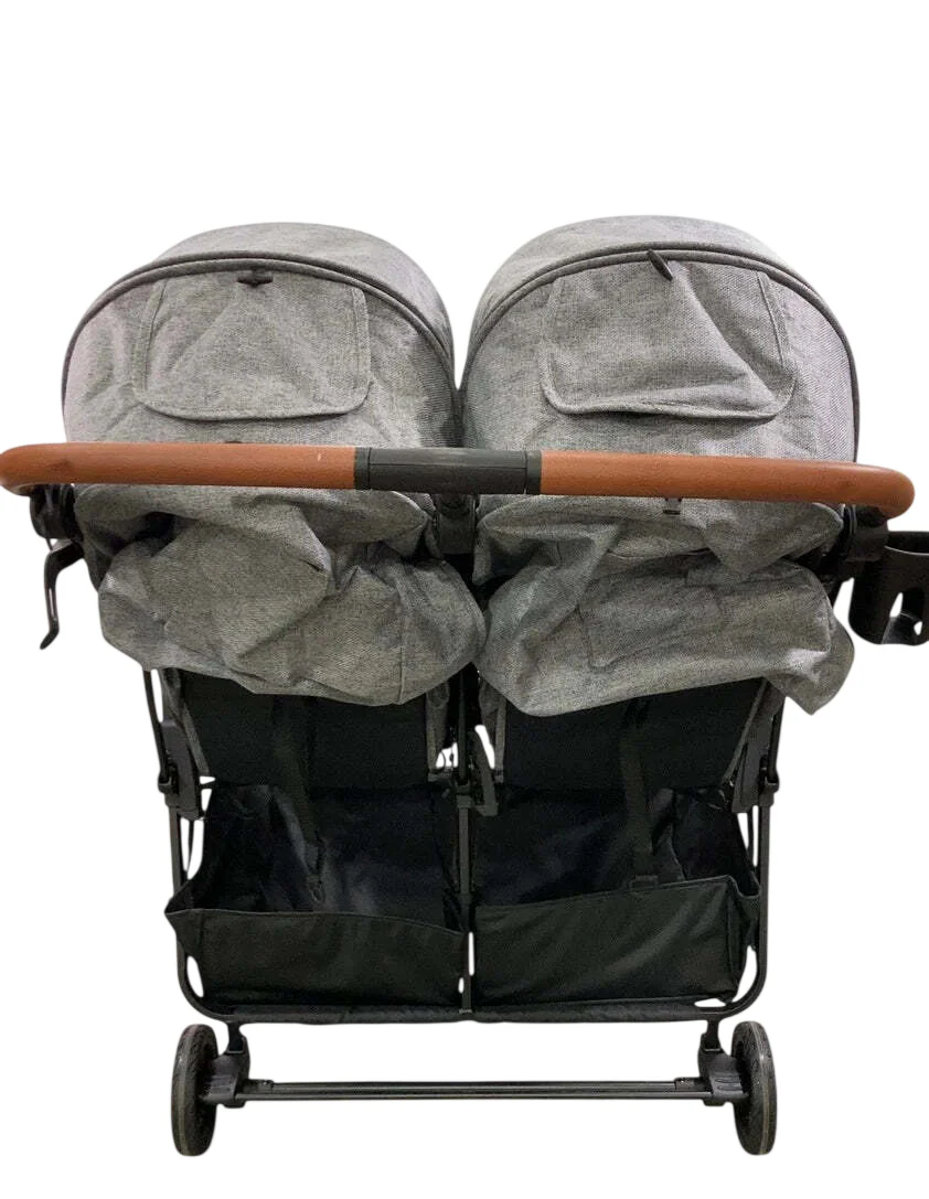 Zoe The Twin V2 Double Stroller, 2025, Luxe Grey - Image 3