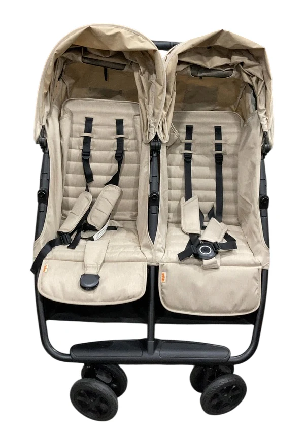 Zoe The Twin V2 Double Stroller, 2025, Sand - Image 2