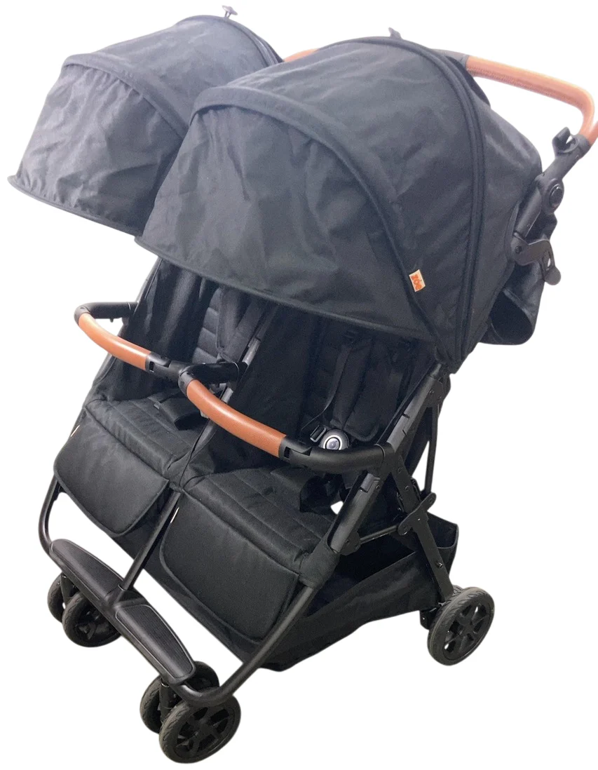 Zoe The Twin V2 Double Stroller, Black, Unknown
