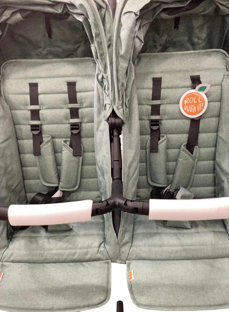 Zoe The Twin V2 Double Stroller, Forest, 2024 - Image 5