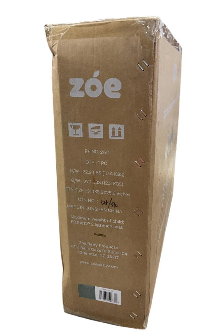 Zoe The Twin V2 Double Stroller, Forest, 2025 - Image 7
