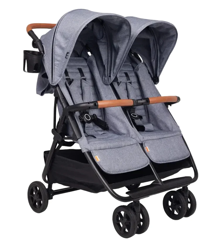 Zoe The Twin V2 Double Stroller, Ocean, 2025